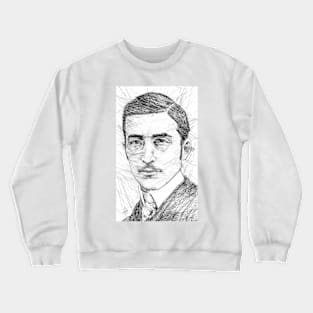 STEFAN ZWEIG pencil portrait .1 Crewneck Sweatshirt